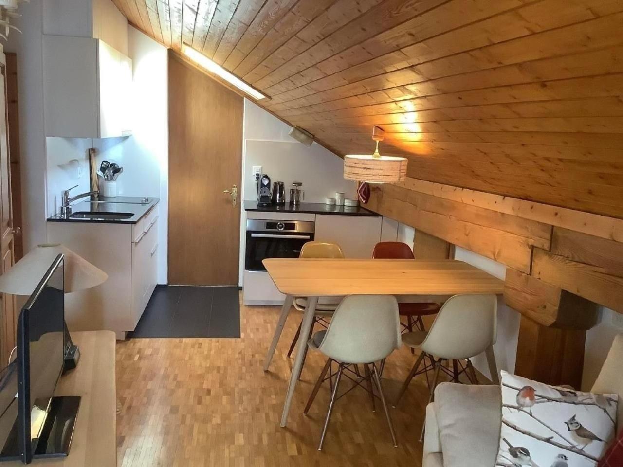 Chesa Grass-Capadrutt Apartman Pontresina Kültér fotó